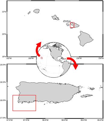 Optimal Spatiotemporal Scales to Aggregate Satellite Ocean Color Data for Nearshore Reefs and Tropical Coastal Waters: Two Case Studies